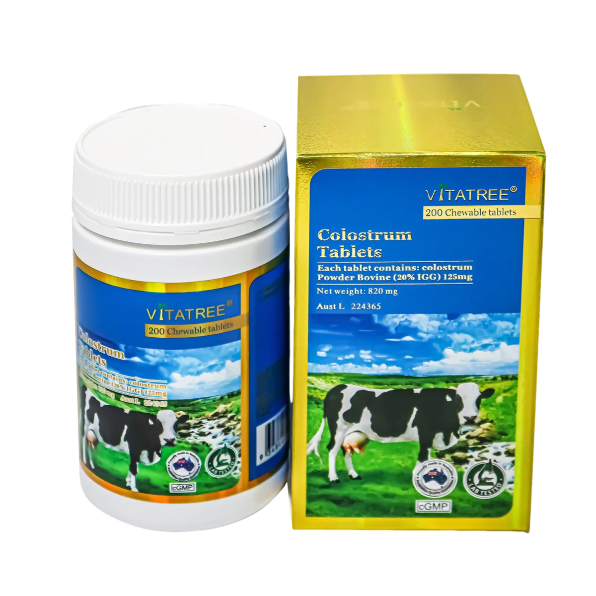Colostrum 820mg Chewable Tablets