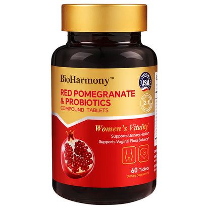 Red Pomegranate & Probiotics Tablets
